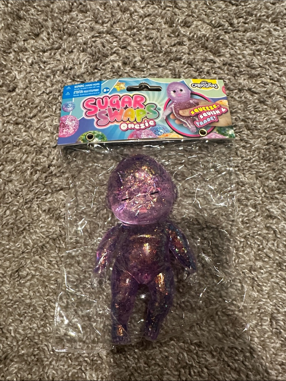 Onesie Sparkle Purple Sugar Swaps